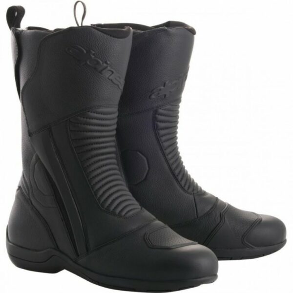 Botas Alpinestars SMX plus v2 negras blancas rojas fluor - Motos