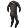 MONO ALPINESTARS GP FORCE CHASER 2PC NEGRO/BLANCO/ROJO FLUOR - Imagen 2