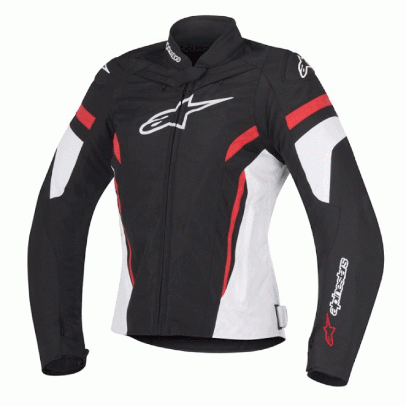 CHAQUETA MUJER STELLA T-GP R V2 NEGRO/BLANCO/ROJO | Motos Dakar