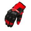 GUANTES UNIK X-6 ROJO-NEGRO
