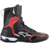 .BOTAS ALPINESTARS SUPERFASTER NEGRAS-BLANCAS-ROJAS - Imagen 3