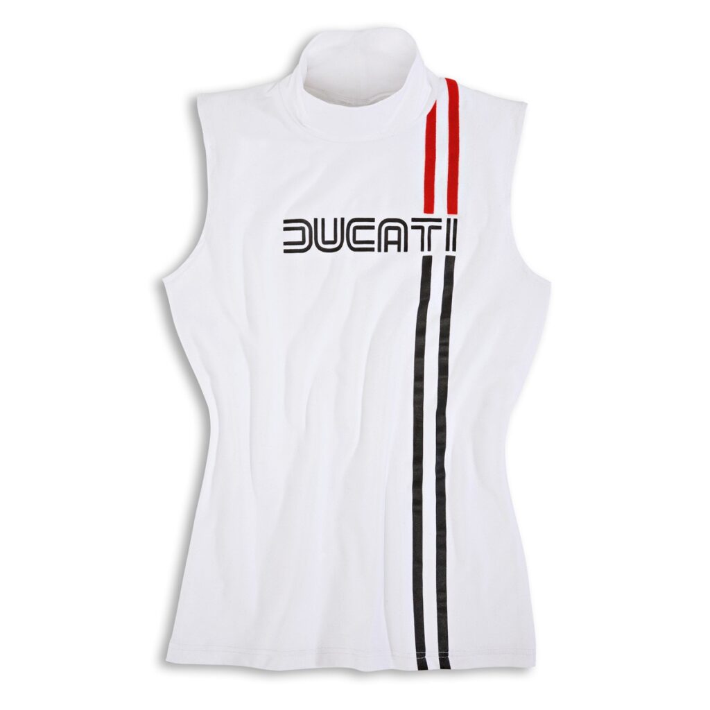 CAMISETA MUJER DUCATI 80´s SLEEVELESS