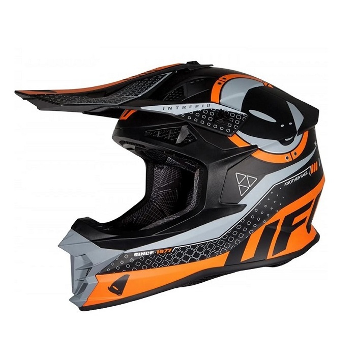 CASCO TRAIL UFO ARIES GRIS-NEGRO-AMARILLO FLUOR