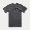 CAMISETA ALPINESTARS ALWAYS 2.0 CSF TEE GRIS-AZUL-NEGRO