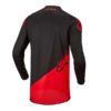 CAMISETA ALPINESTARS RACER SUPERMATIC JERSEY NEGRO-ROJO - Imagen 2